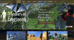 Desktop Screenshot of medievalengineers.com